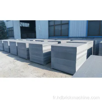 Palette de blocs PVCPlastic pour machines de fabrication de briques en blocs